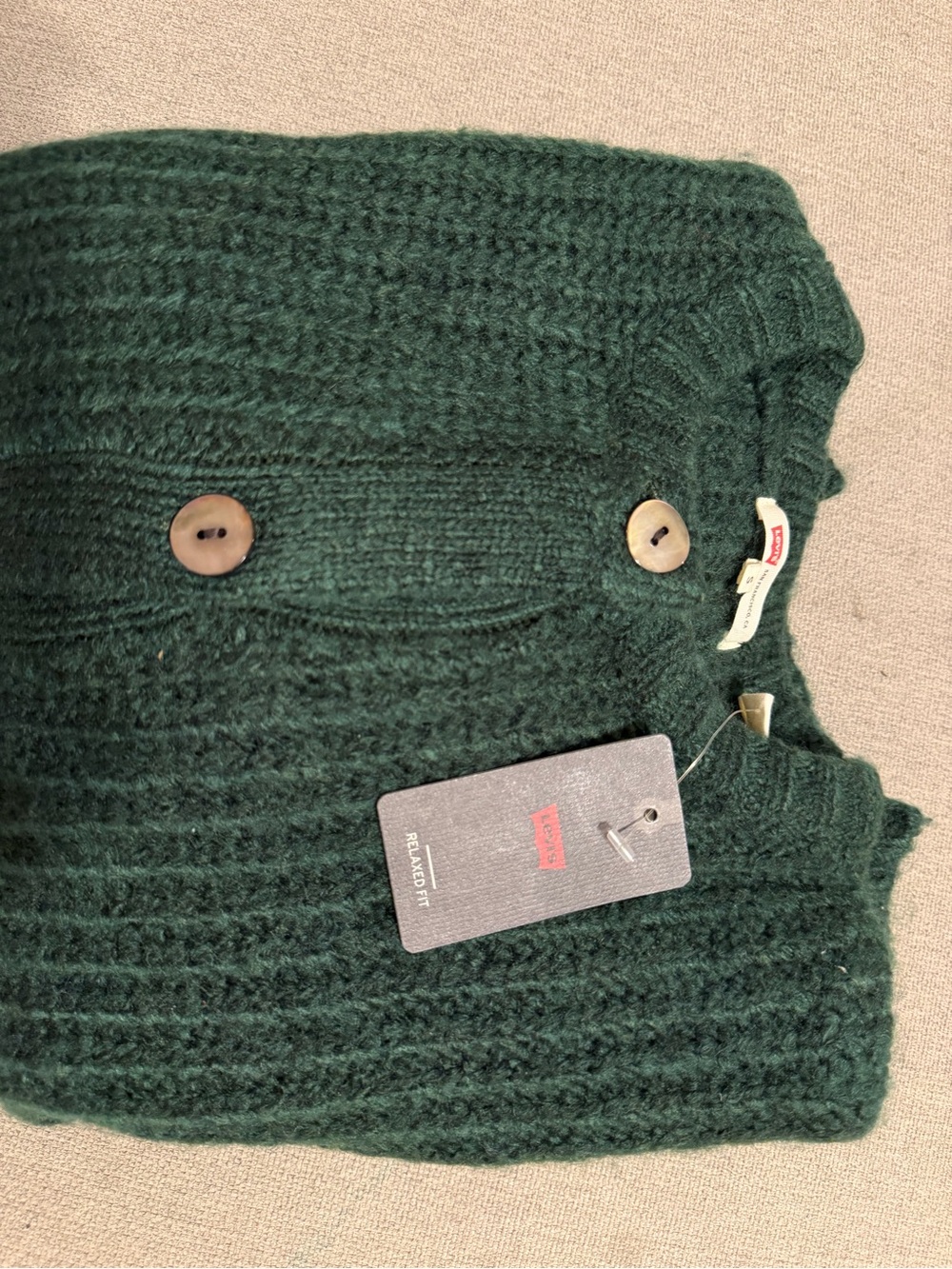 Luna Shell Button Cardigan - Picture 10 of 10